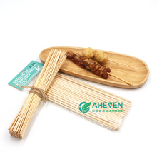 Buen pulido de bambú para barbacoa, brochetas de carne, palos largos con tamaño 50 cm